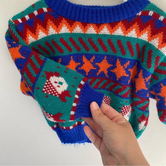 Vintage Knit Pullover Toddler Size 2T - Picture 3 of 6